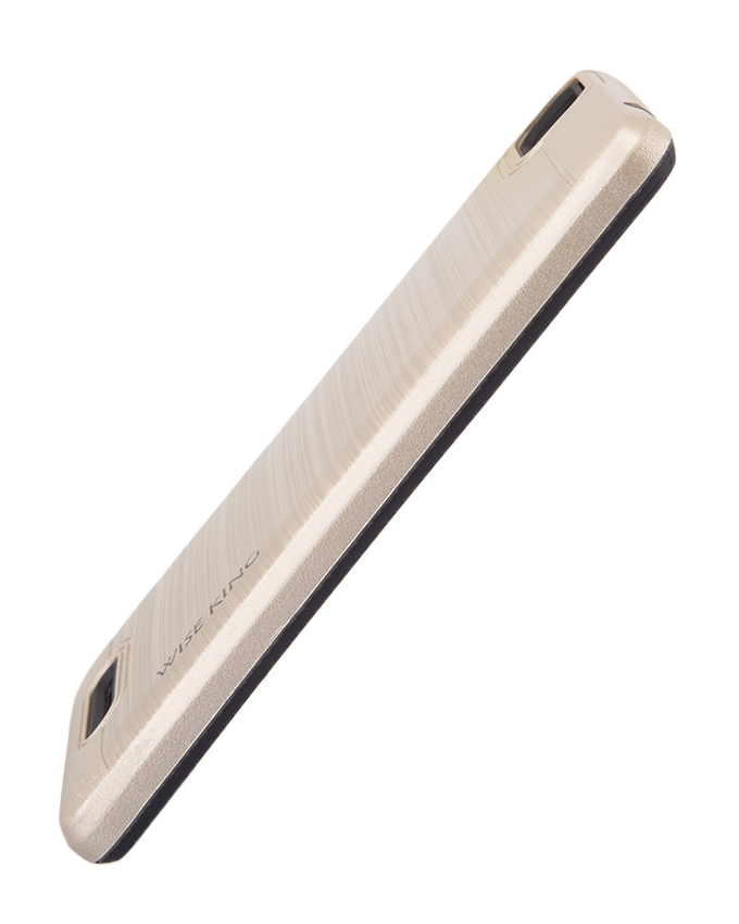 Techno W3 Back Cover- Armor case Gold
