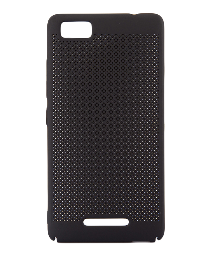 Techno W3 Back Cover - Black With Permeate Finish