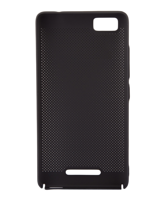 Techno W3 Back Cover - Black With Permeate Finish