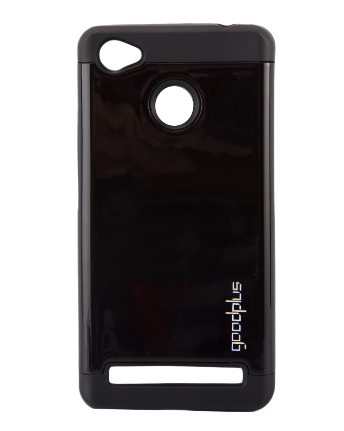 Techno W5 Back Cover- Armor case Black