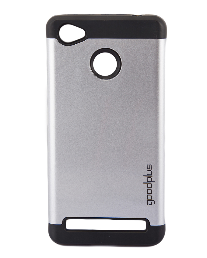 Techno W5 Back Cover- Armor case Silver