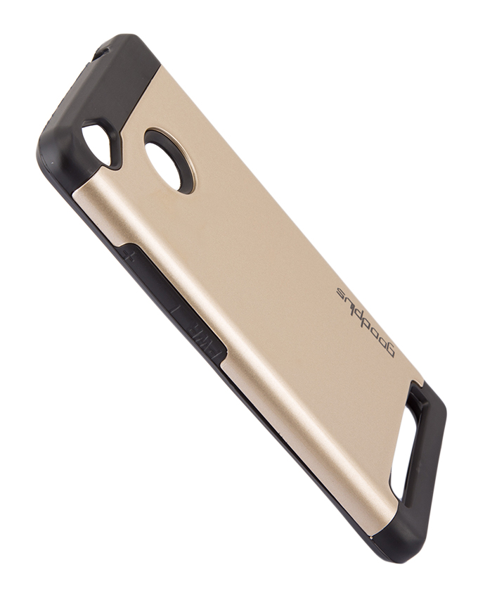 Techno W5 LITE Back Cover- Armor case Gold