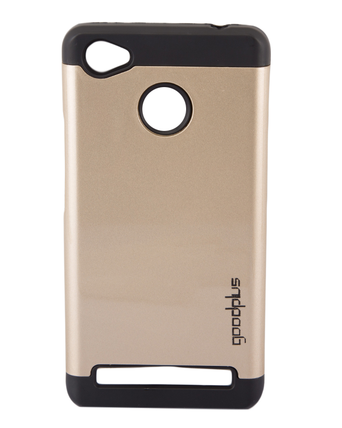 Techno W5 LITE Back Cover- Armor case Gold
