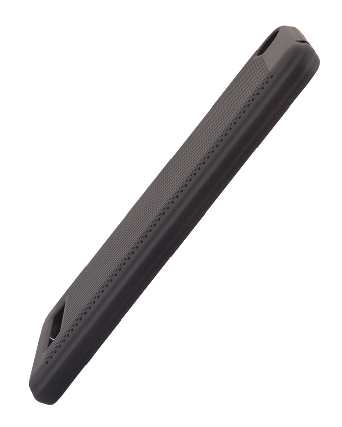 Tecno WX3 Back Cover - Black With Permeate Finish