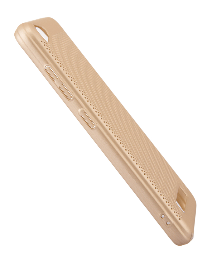 Tecno WX3 Back Cover - Gold With Permeate Finish