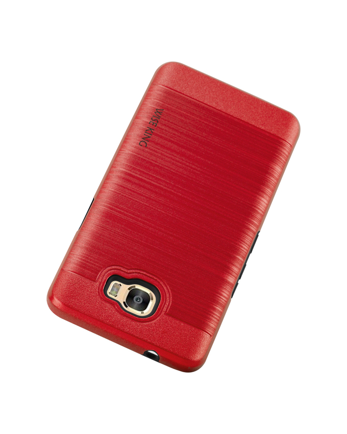 INFINIX Note 4 Pro (X571) Back Cover - Red With Metal Finish