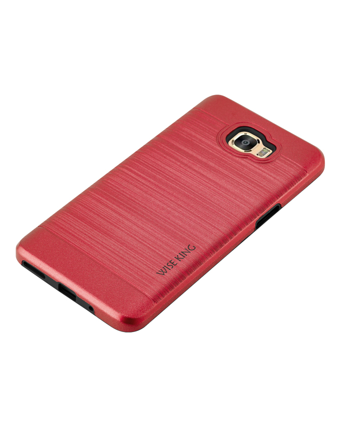 INFINIX Note 4 Pro (X571) Back Cover - Red With Metal Finish