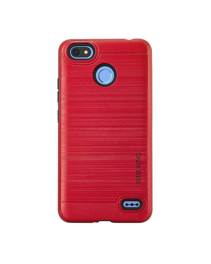 Tecno Spark K7 Back Cover- Armor case Red