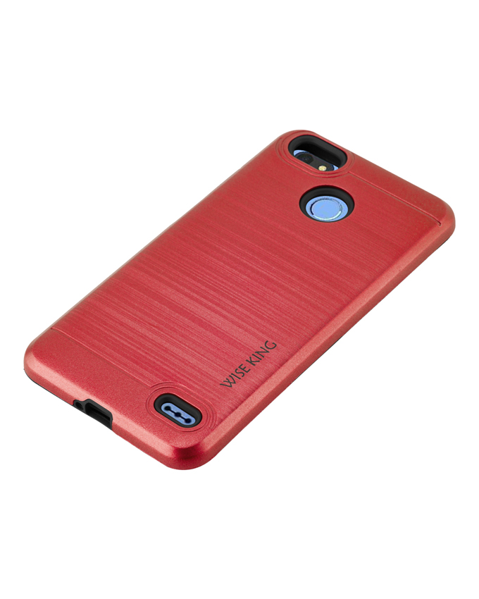 Tecno Spark K7 Back Cover- Armor case Red