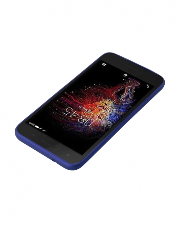 INFINIX HOT 5 Lite (X559) Back Cover - Silicone Rubber Finish Blue