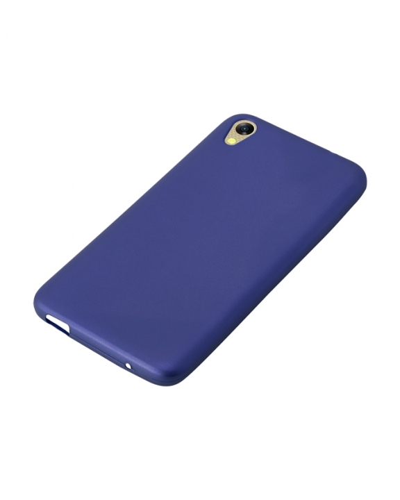 INFINIX HOT 5 Lite (X559) Back Cover - Silicone Rubber Finish Blue