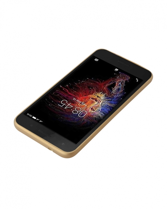 INFINIX HOT 5 Lite (X559) Back Cover - Silicone Rubber Finish Gold