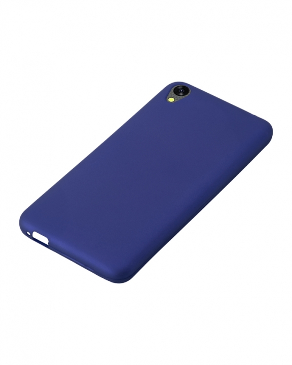INFINIX Smart (X5010) Back Cover - Silicone Rubber Finish Blue