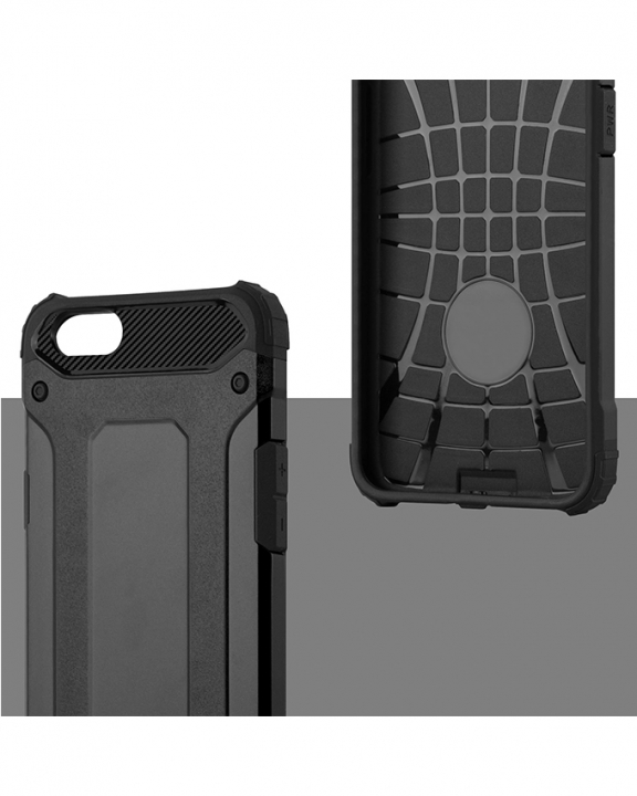 Oppo A71 Armor Back Cover - Black
