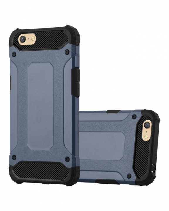 Oppo A71 Armor Back Cover - Light Blue