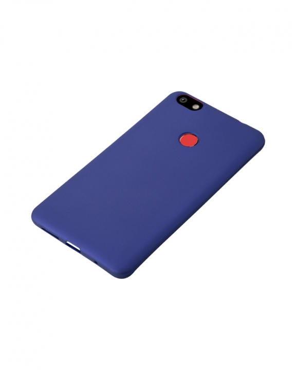 Tecno Spark Plus K9 Back Cover - Silicone Rubber Finish Blue