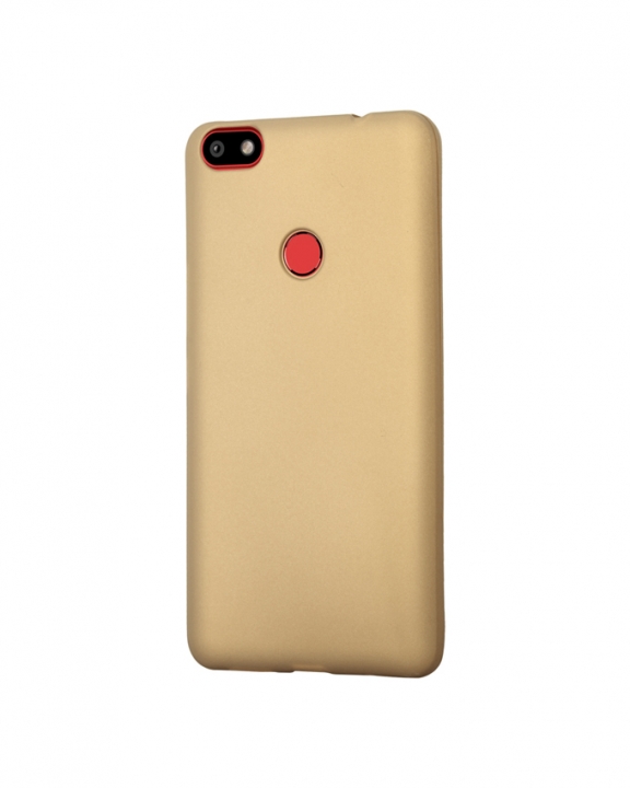 Tecno Spark Plus K9 Back Cover - Silicone Rubber Finish Gold