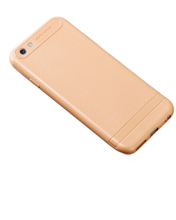 Oppo A83 Back Cover - Rubber Finish Light Brown