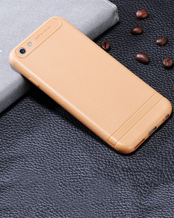 Oppo A83 Back Cover - Rubber Finish Light Brown