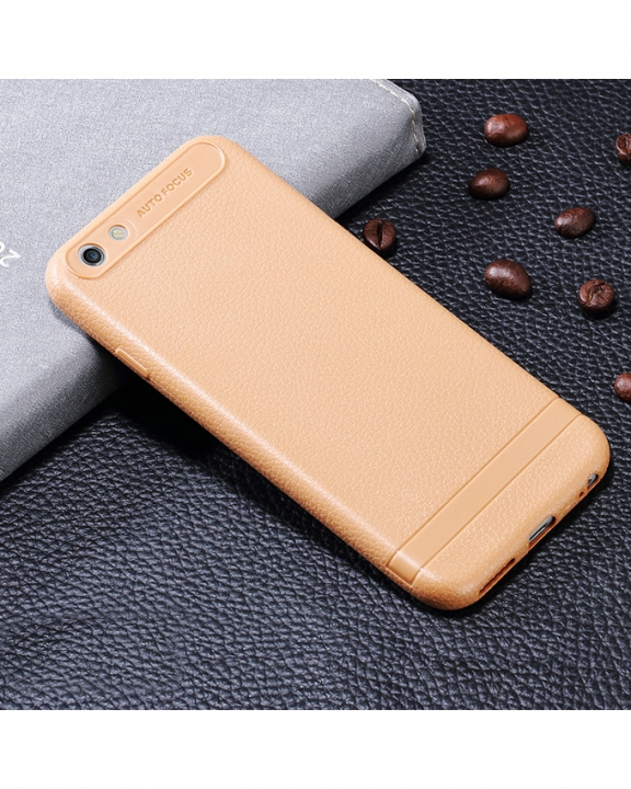 Oppo A83 Back Cover - Rubber Finish Light Brown
