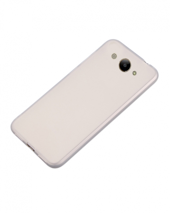 Huawei Y3 2017 Back Cover - Silicone Clear-Frosted Finish
