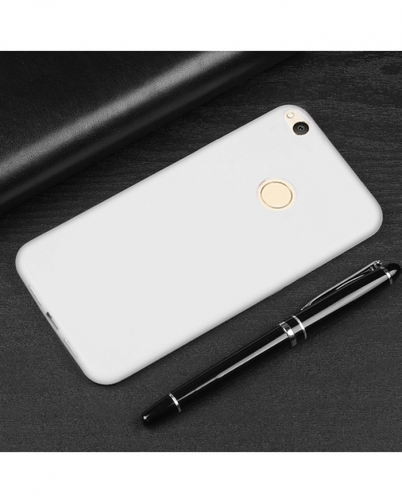 Huawei P9 Lite Back Cover - Silicone Clear-Frosted Finish