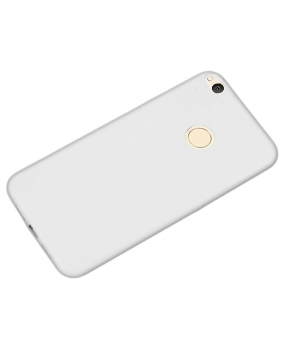 Huawei P9 Lite Back Cover - Silicone Clear-Frosted Finish