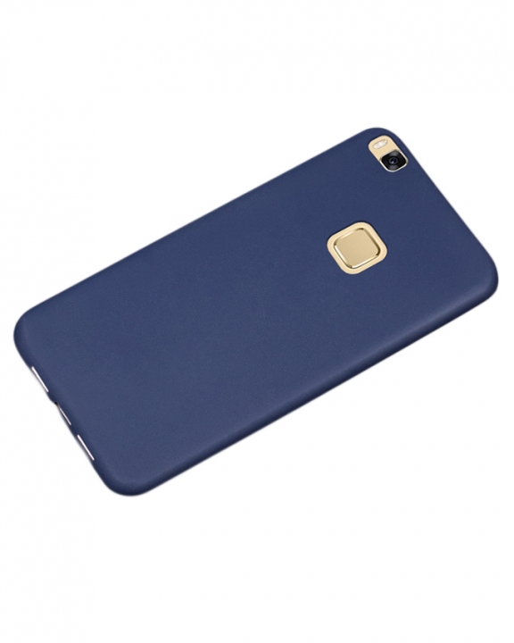 Huawei P9 Lite Back Cover - Silicone Rubber Finish Blue