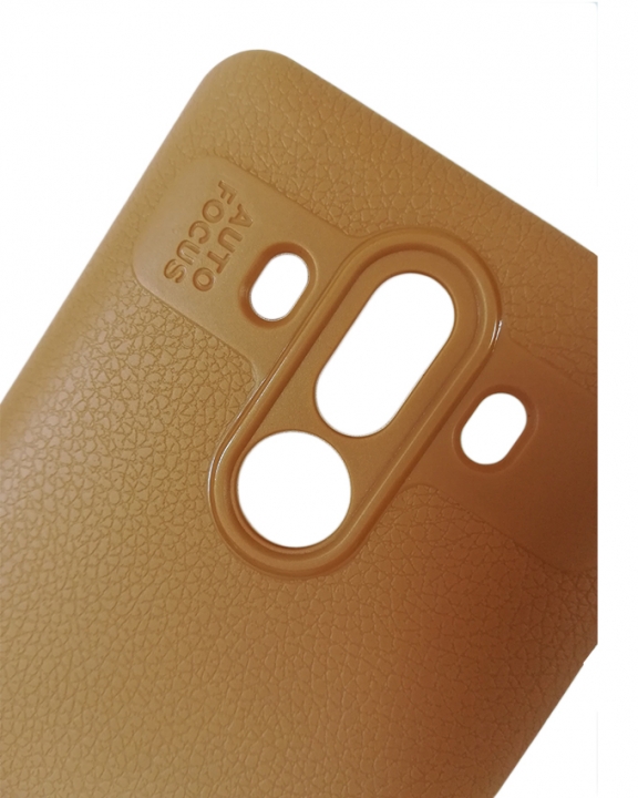 Huawei Mate 10 Pro Back Cover - Silicone Rubber Finish Light Brown