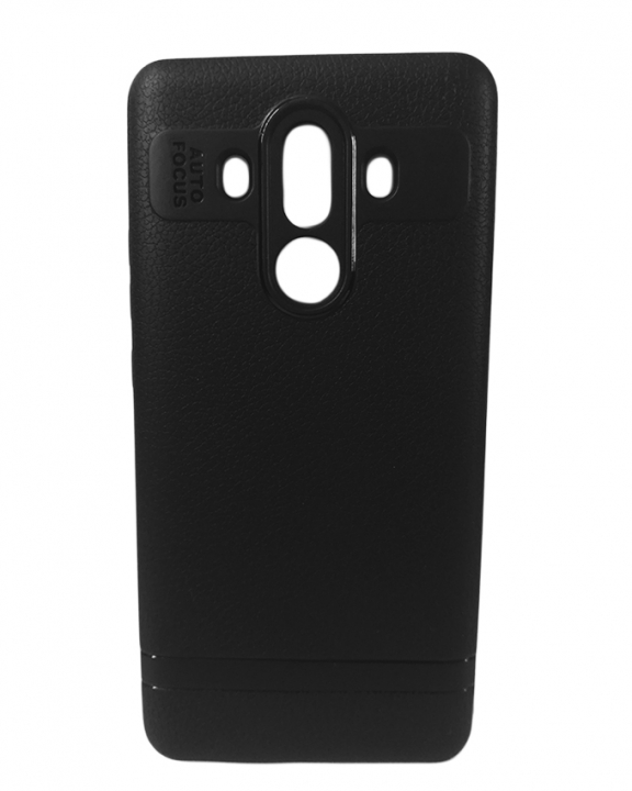 Huawei Mate 10 Pro Back Cover - Silicone Rubber Finish Black