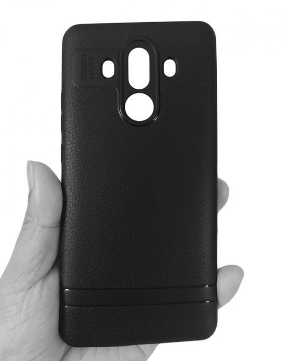 Huawei Mate 10 Pro Back Cover - Silicone Rubber Finish Black