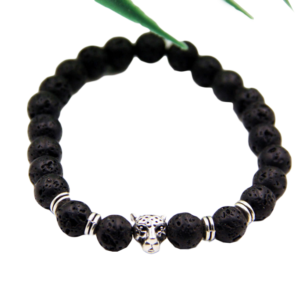 Natural Stone Bracelet - Black