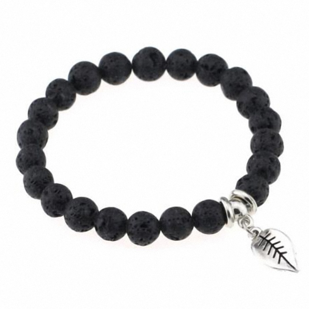 Natural Stone Bracelet - Black