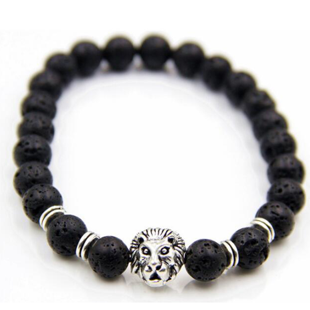 Natural Stone Bracelet - Black