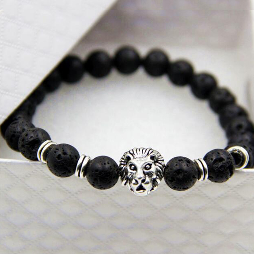 Natural Stone Bracelet - Black
