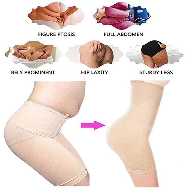 Amazing!! Slimming Ladies Body Shaper Shapewear Seamless High Waist Lose Weight Bodysuit