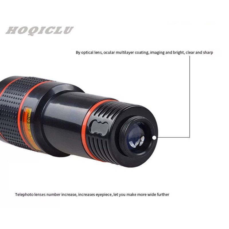 Universal 8X Zoom Mobile Telescope Lens Telephoto External Smartphone Camera Lens for phone tablet