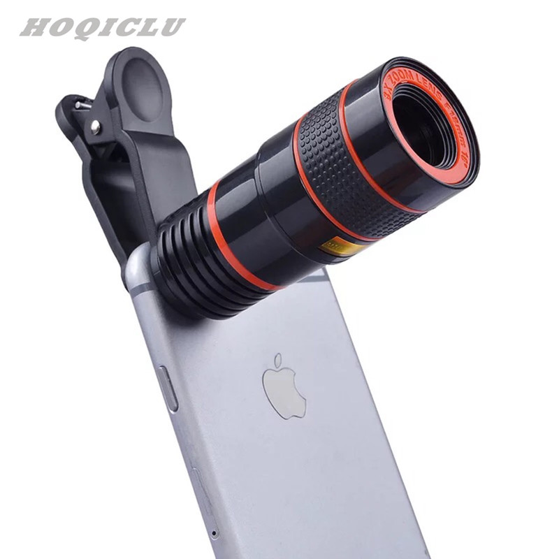 Universal 8X Zoom Mobile Telescope Lens Telephoto External Smartphone Camera Lens for phone tablet
