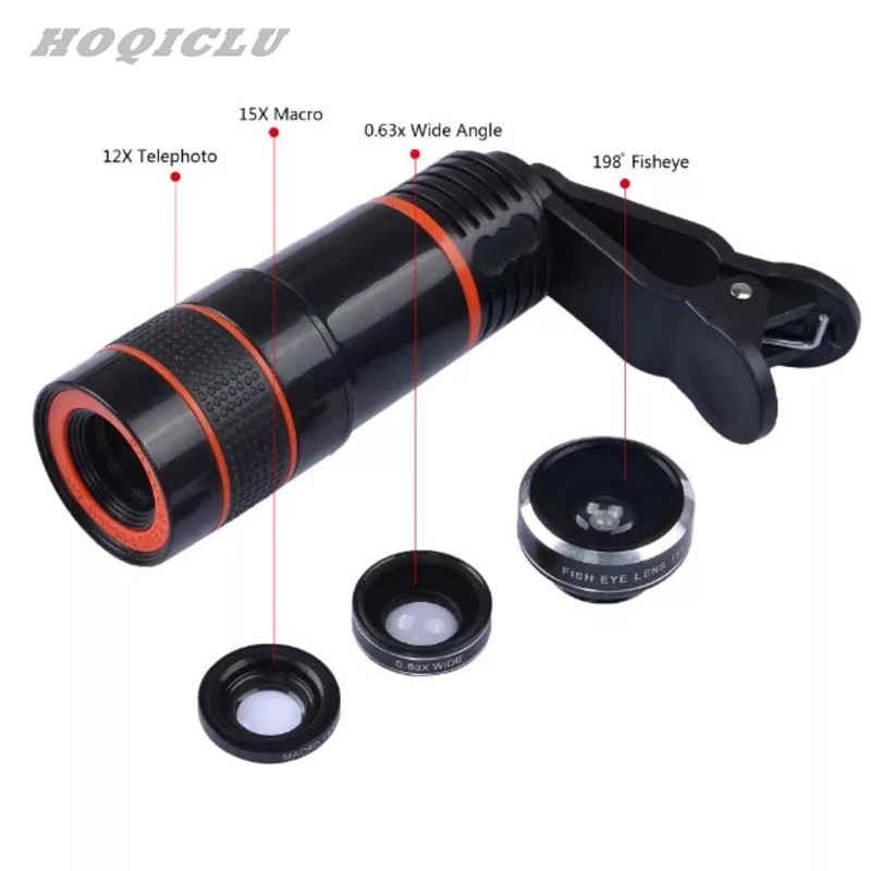 Universal 8X Zoom Mobile Telescope Lens Telephoto External Smartphone Camera Lens for phone tablet