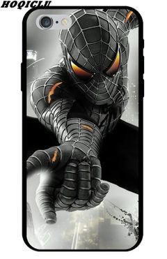 Phone Case Cover  Marvel Movie Iron Man Batman Spider-Man Soft Silicone TPU Case for IPhone 5/6 02 iphone 5/5s