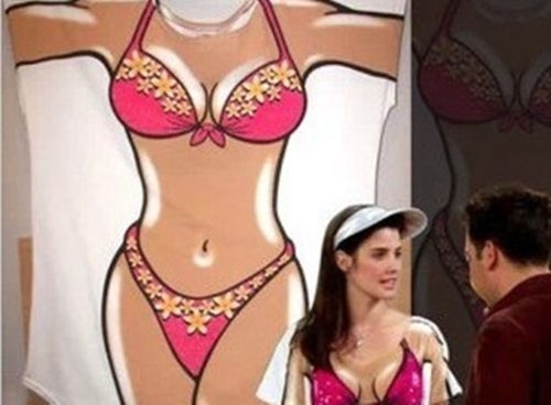 TV Serious How I Met Your Mother Robin Sexy Bikini Tee T-shirt Women Loose Fan
