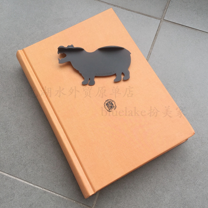 Hippomark Crocomark Hippo Crocodile Bookmark Page Holder Marker Novelty