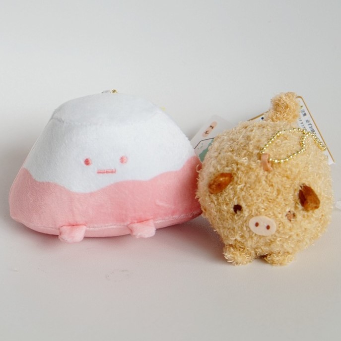 Sumikkogurashi Piggy Pig Costume Pink Fuji Sumikko gurashi SAN-X Plush 6p/set