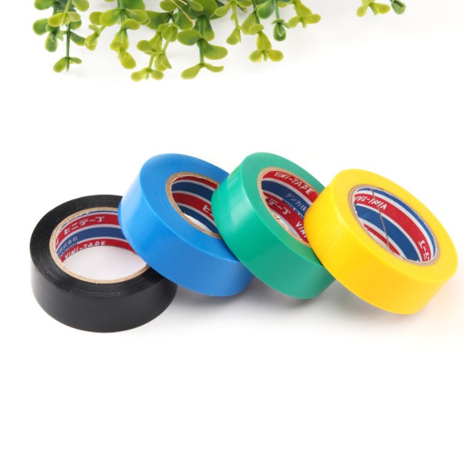 Japan DENKA Vini-Tape PVC Electrical Insulating Tape 5pc 3/4&apos;&apos;x10yds