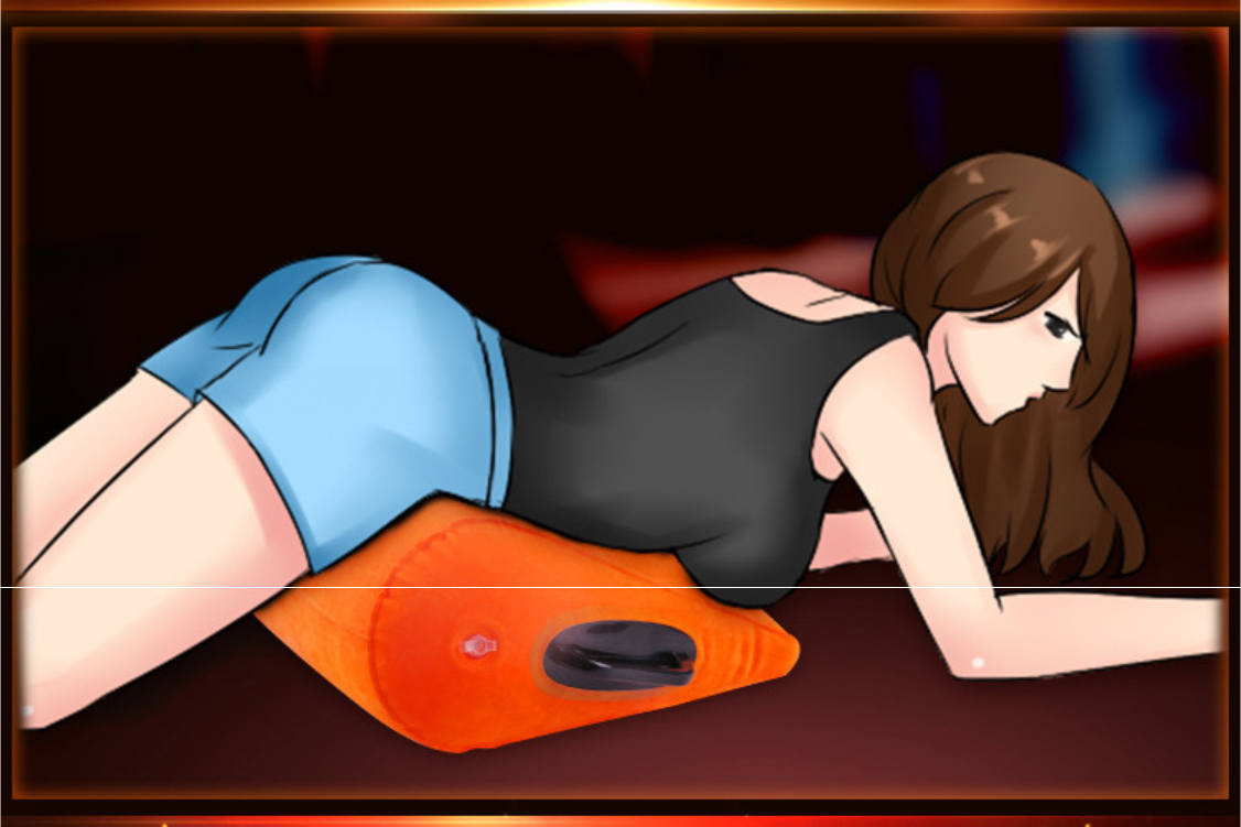 Toughage Inflatable Sex Triangle Pillow Wedge Furnitur Position Cushion Set With Handle