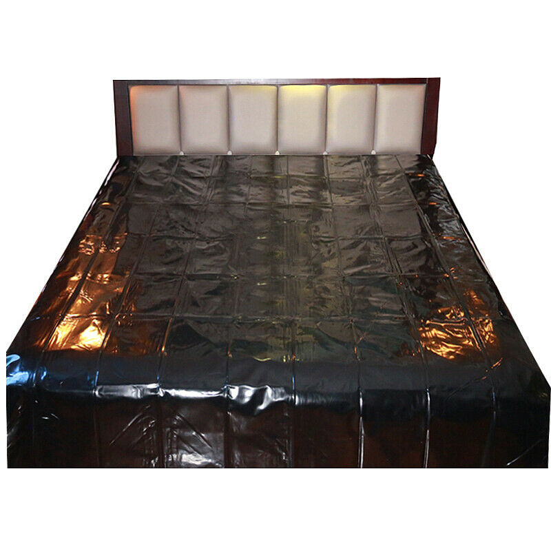 Toughage PVC BED SHEET Adult SEXY Wet Game Flat Sheets High Gloss Waterproof