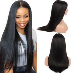 Premium Long Straight Wigs Hair for Women Synthetic Hair Long Wig Hair Ladies Straight Hair Girls First Long Hair black 27inch