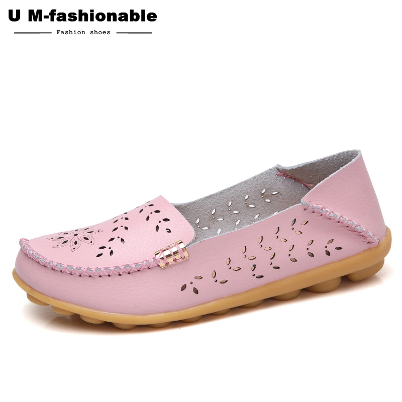 Women Flat Loafers Woman Slip On Ballet Flats Female Moccasins Boat Shoes