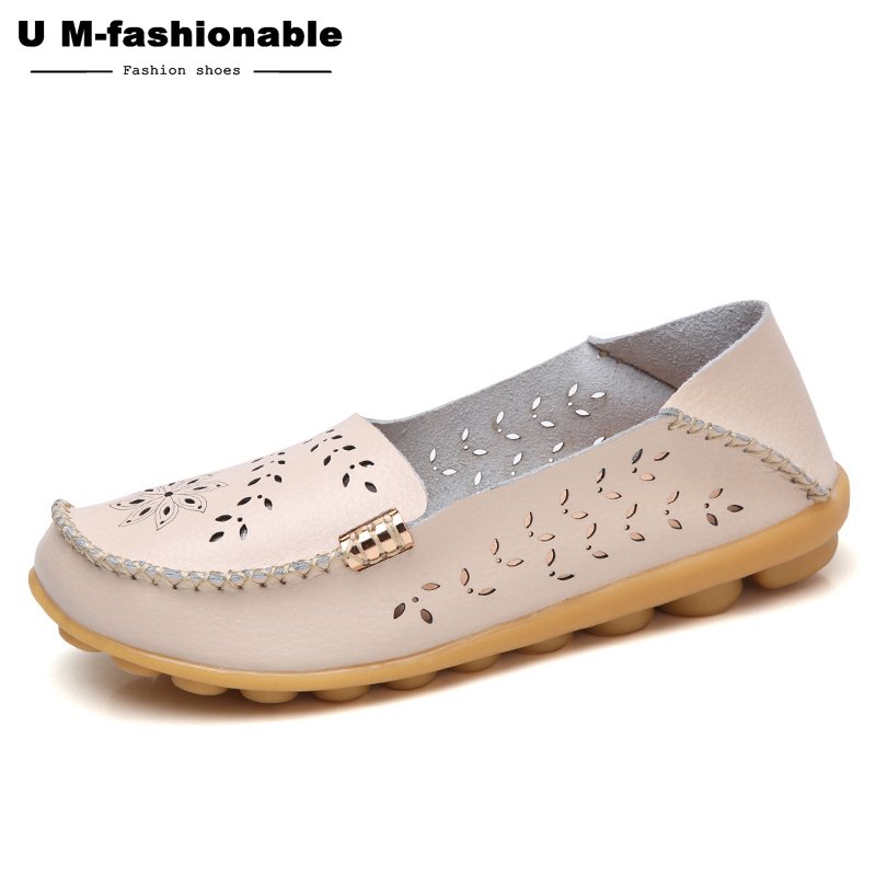 Women Flat Loafers Woman Slip On Ballet Flats Female Moccasins Boat Shoes