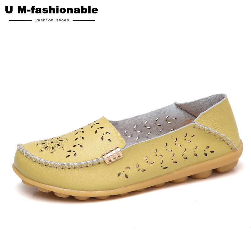 Women Flat Loafers Women Slip On Ballet Flats Female Moccasins Boat Shoes